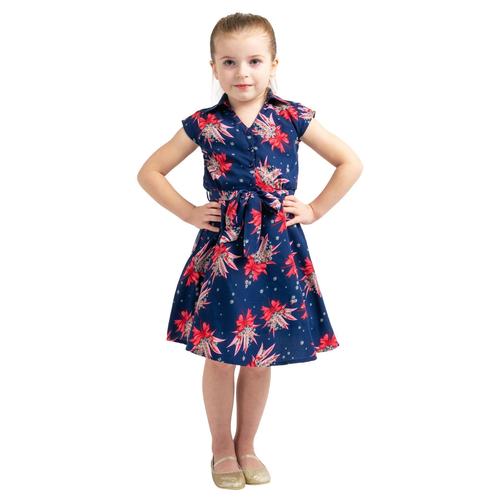 Kids Collared Button Down Dresses