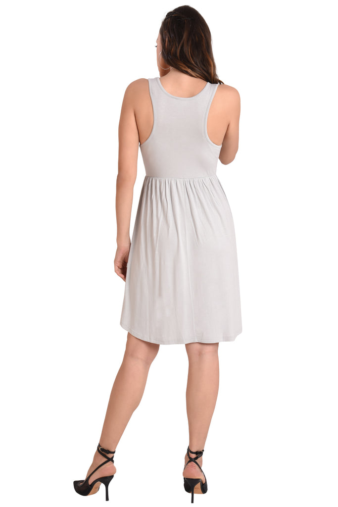 casual dress with pockets for women By Miss Lavish London