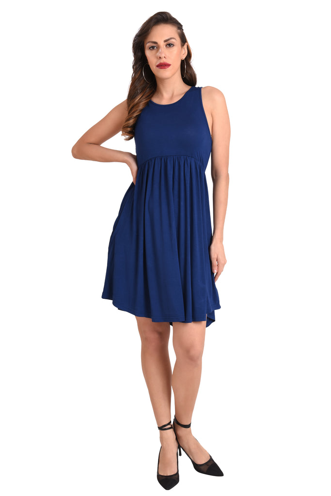 casual dress with pockets for women By Miss Lavish London
