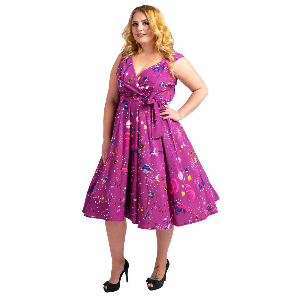 Women's Polka Dot Vintage Dress by Shoptrend