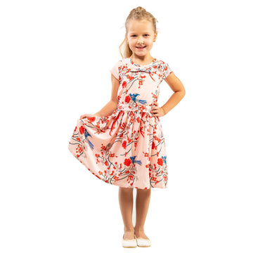 Kids vintage style girl dress by Shoptrend