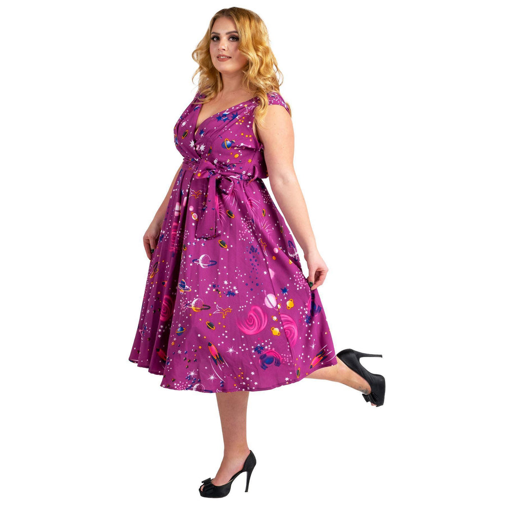 Women's Polka Dot Vintage Dress by Shoptrend